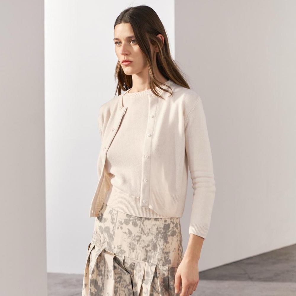 Zara 3/4 Sleeve Knit Cardigan